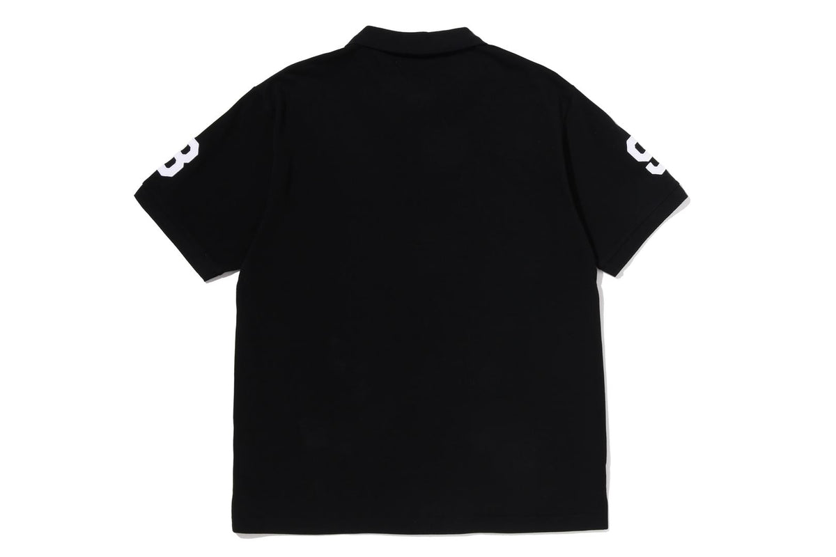 BAPE BAPE LARGE APE HEAD RELAXED FIT POLO ポロシャツ 商品画像 2