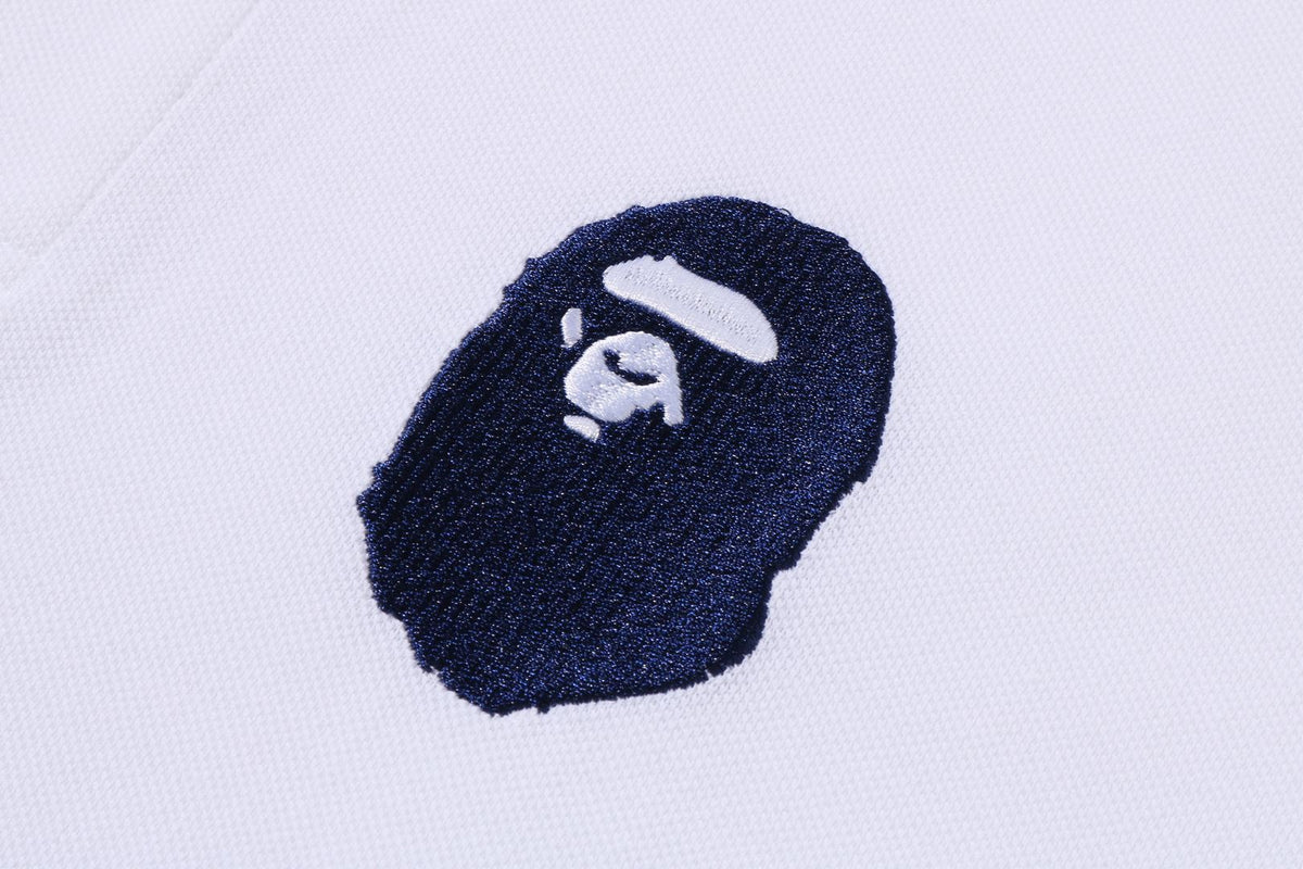 BAPE BAPE LARGE APE HEAD RELAXED FIT POLO ポロシャツ 商品画像 13