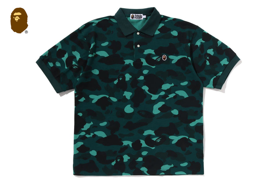 BAPE BAPE COLOR CAMO ONE POINT RELAXED FIT POLO ポロシャツ 商品画像 1
