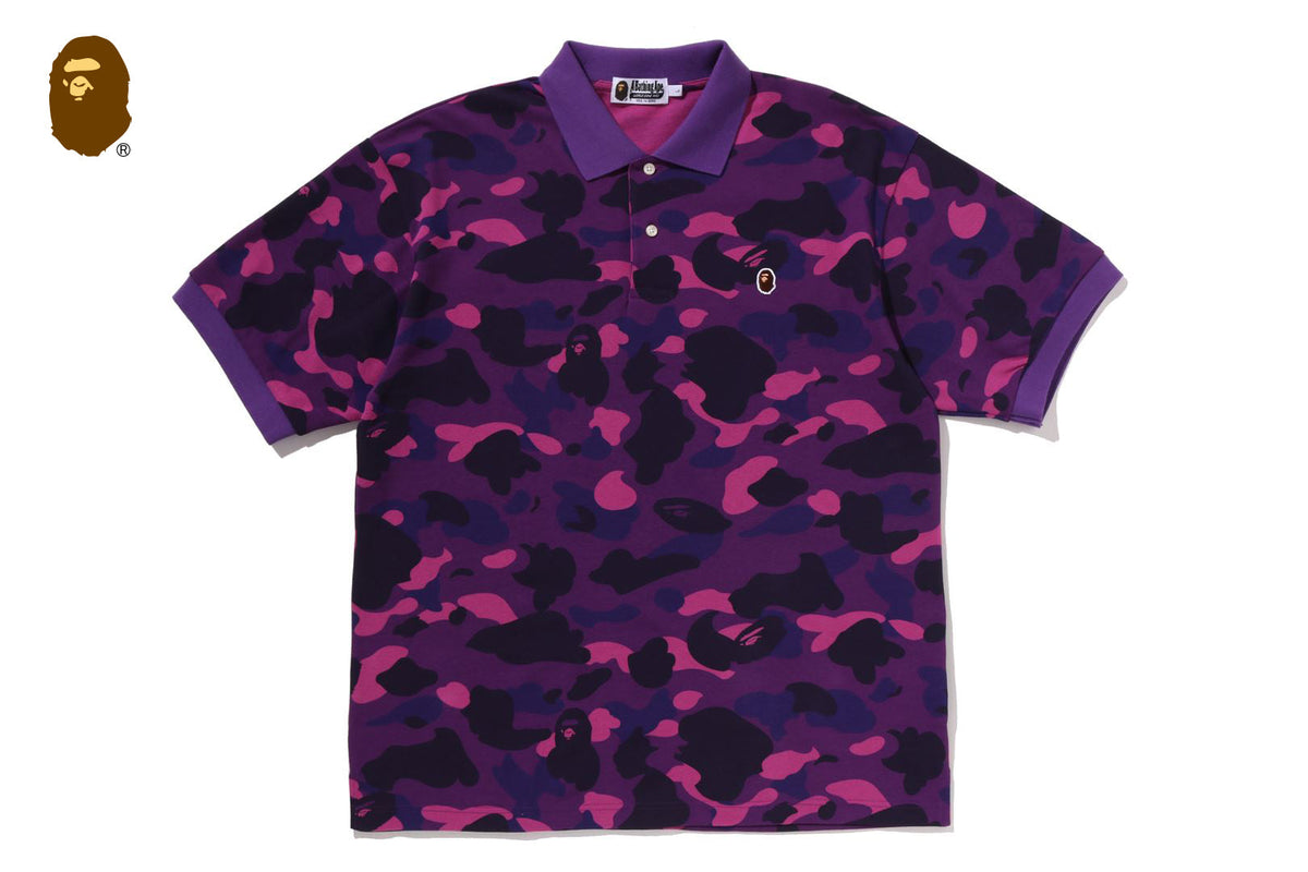 BAPE BAPE COLOR CAMO ONE POINT RELAXED FIT POLO ポロシャツ 商品画像 7