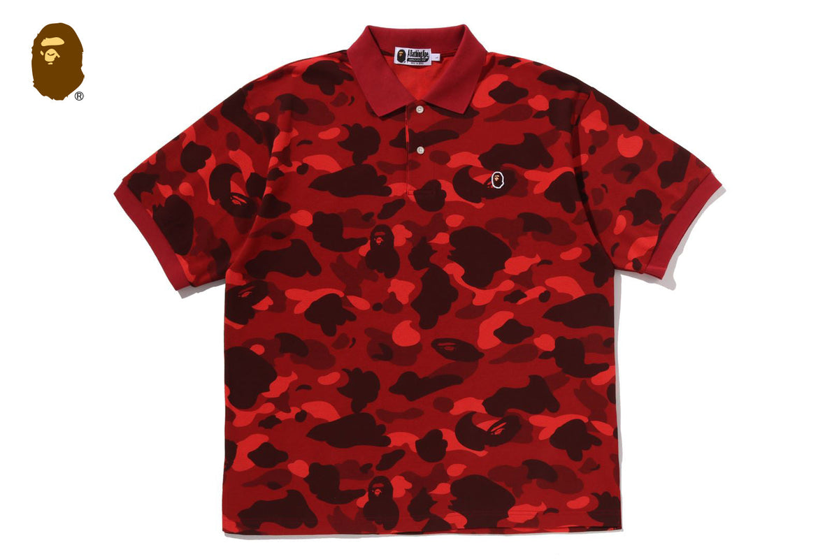 BAPE BAPE COLOR CAMO ONE POINT RELAXED FIT POLO ポロシャツ 商品画像 10