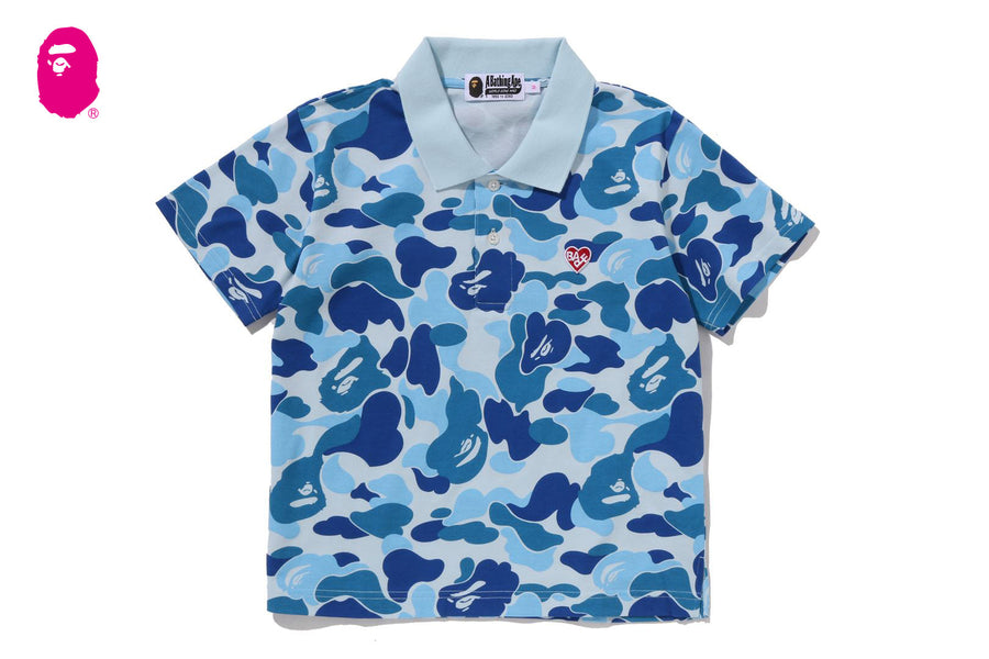 BAPE BAPE ABC CAMO CROPPED POLO SHIRT ポロシャツ 商品画像 1