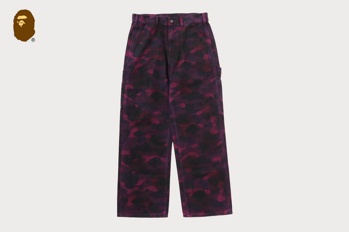 BAPE BAPE COLOR CAMO RELAXED FIT WORK PANTS パンツ 商品画像 1