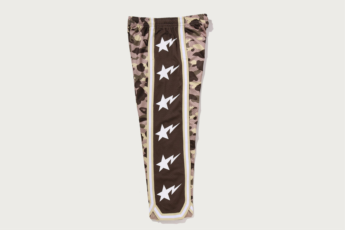BAPE BAPE COLOR CAMO MESH HIGH SPLIT SNAP BUTTON RELAXED FIT PANTS パンツ 商品画像 11