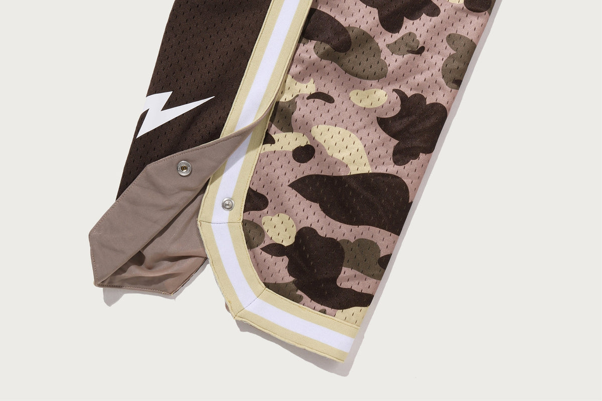 BAPE BAPE COLOR CAMO MESH HIGH SPLIT SNAP BUTTON RELAXED FIT PANTS パンツ 商品画像 12