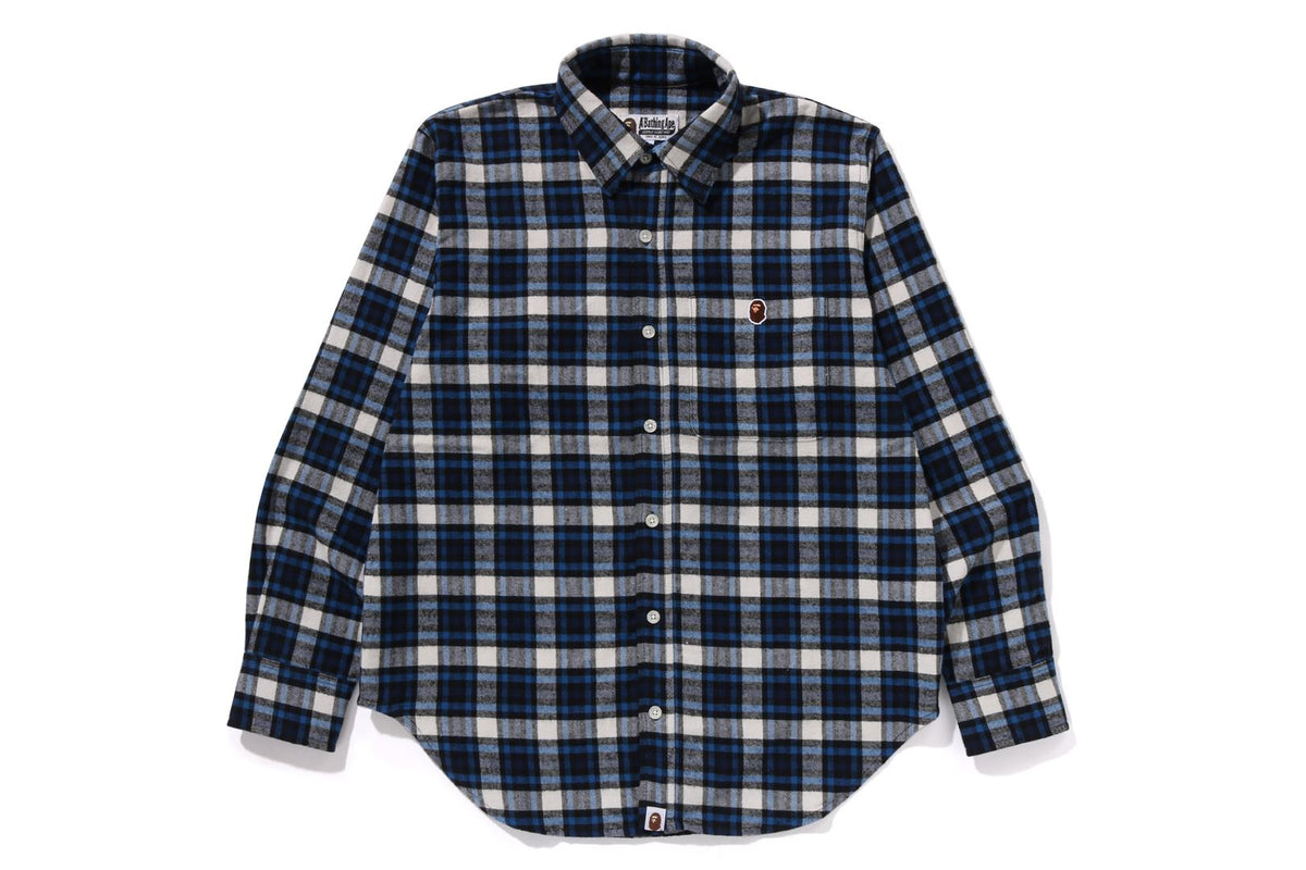 BAPE BAPE ONE POINT CHECK SHIRT BAPEC シャツ 商品画像 12