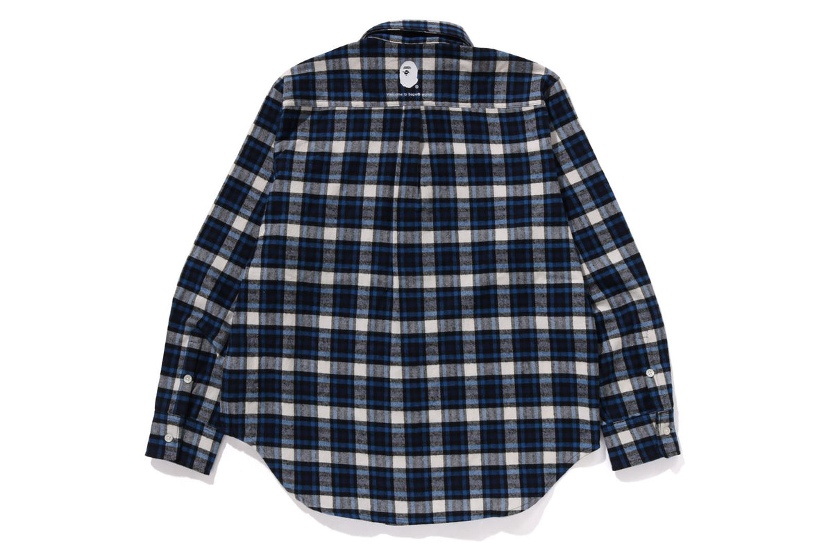 BAPE BAPE ONE POINT CHECK SHIRT BAPEC シャツ 商品画像 13