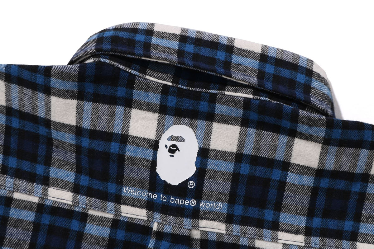 BAPE BAPE ONE POINT CHECK SHIRT BAPEC シャツ 商品画像 15