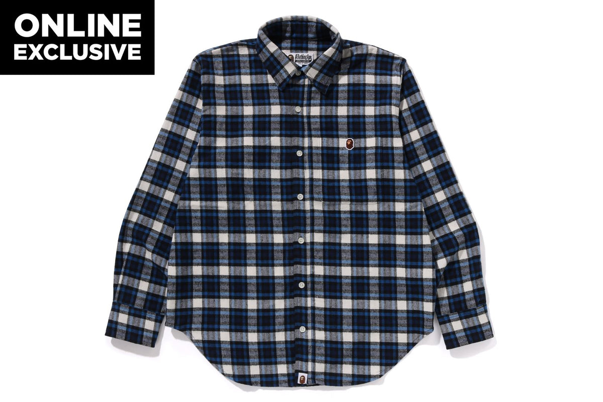 BAPE BAPE ONE POINT CHECK SHIRT BAPEC シャツ 商品画像 11