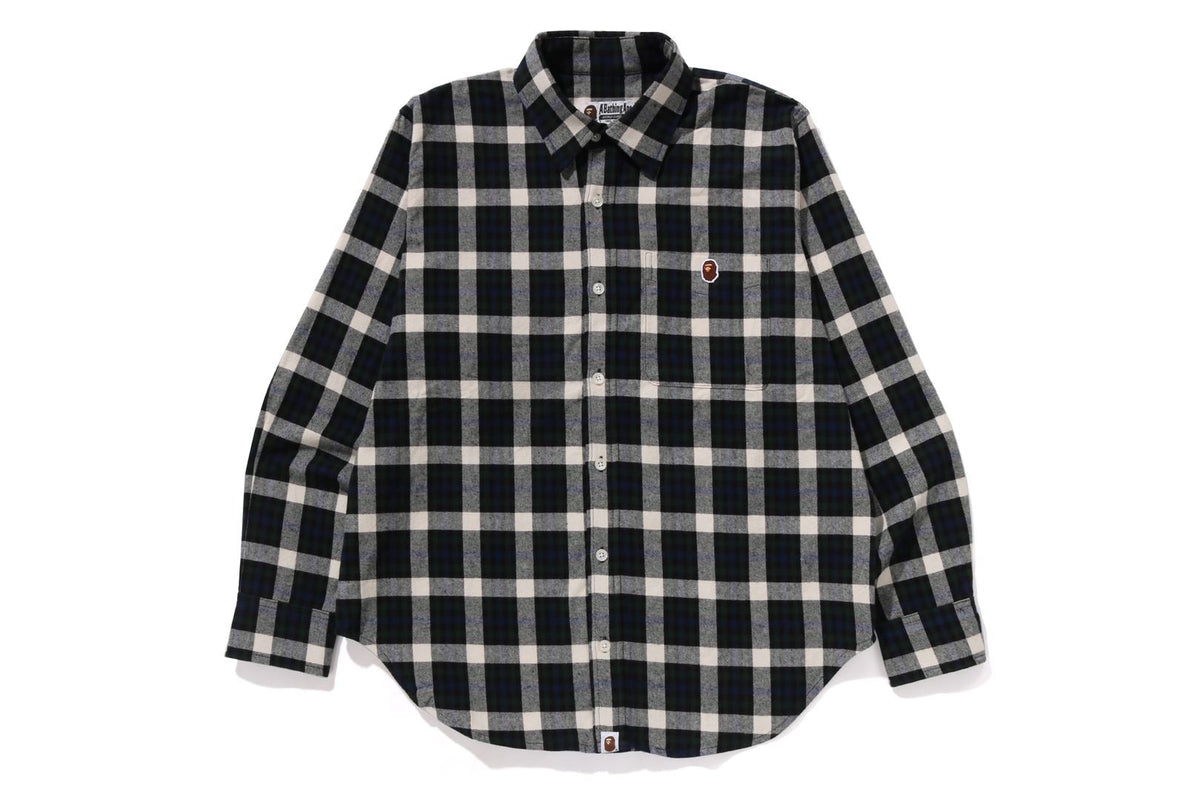 BAPE BAPE ONE POINT CHECK SHIRT BAPEC シャツ 商品画像 2