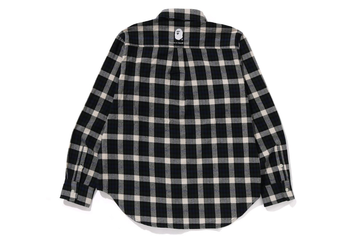 BAPE BAPE ONE POINT CHECK SHIRT BAPEC シャツ 商品画像 3