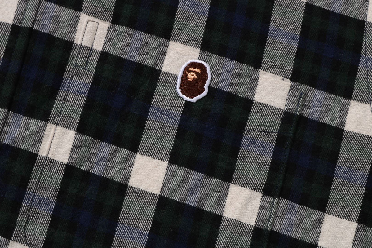 BAPE BAPE ONE POINT CHECK SHIRT BAPEC シャツ 商品画像 4