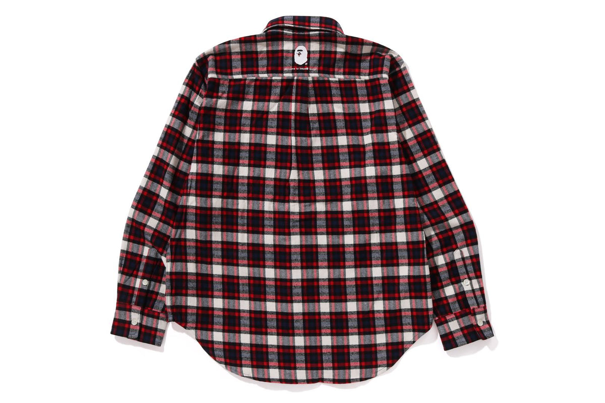 BAPE BAPE ONE POINT CHECK SHIRT BAPEC シャツ 商品画像 8
