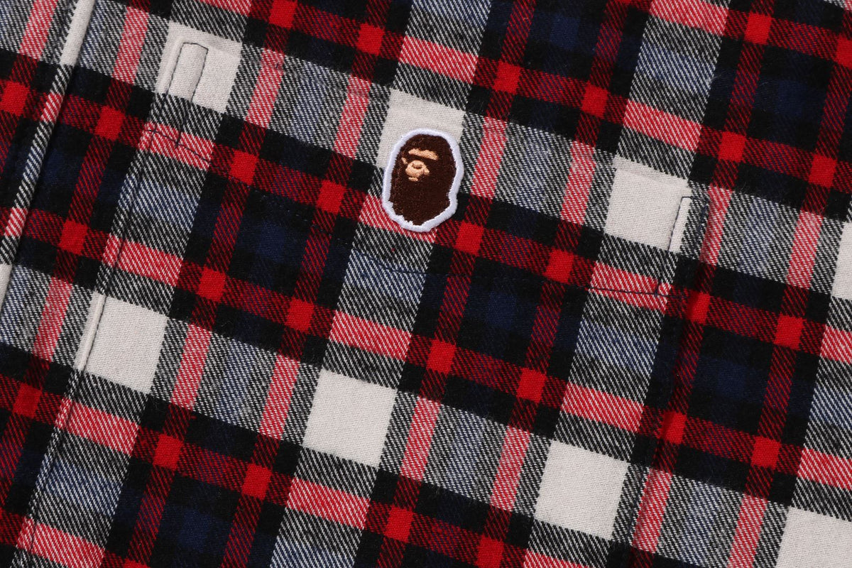 BAPE BAPE ONE POINT CHECK SHIRT BAPEC シャツ 商品画像 9