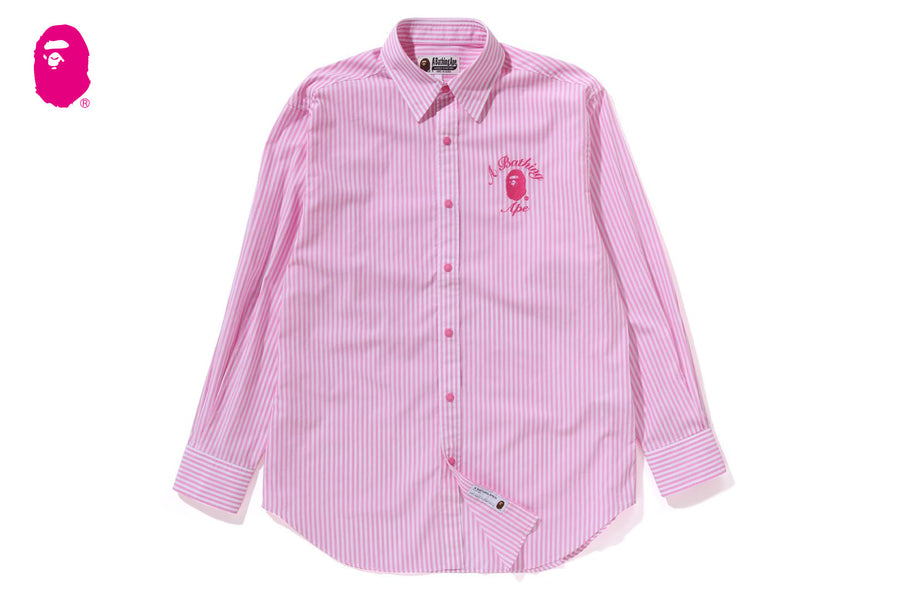 BAPE BAPE COLLEGE STRIPE SHIRT シャツ 商品画像 1
