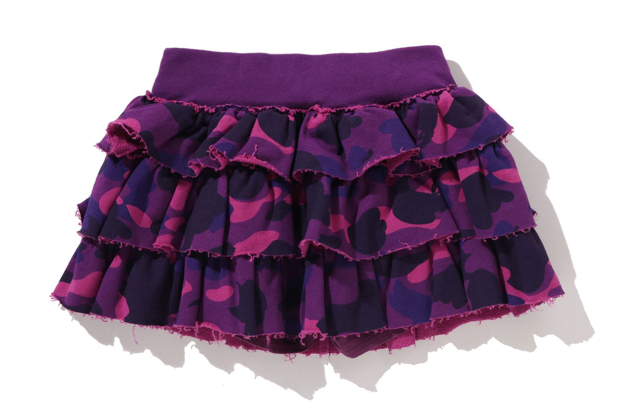 BAPE BAPE COLOR CAMO RUFFLE SWEAT SKIRT スカート 商品画像 2