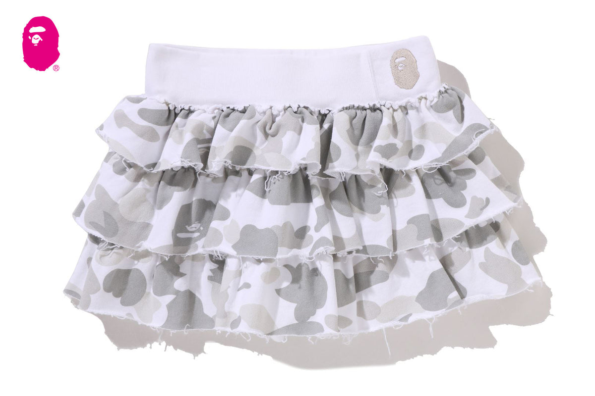 BAPE BAPE COLOR CAMO RUFFLE SWEAT SKIRT スカート 商品画像 5