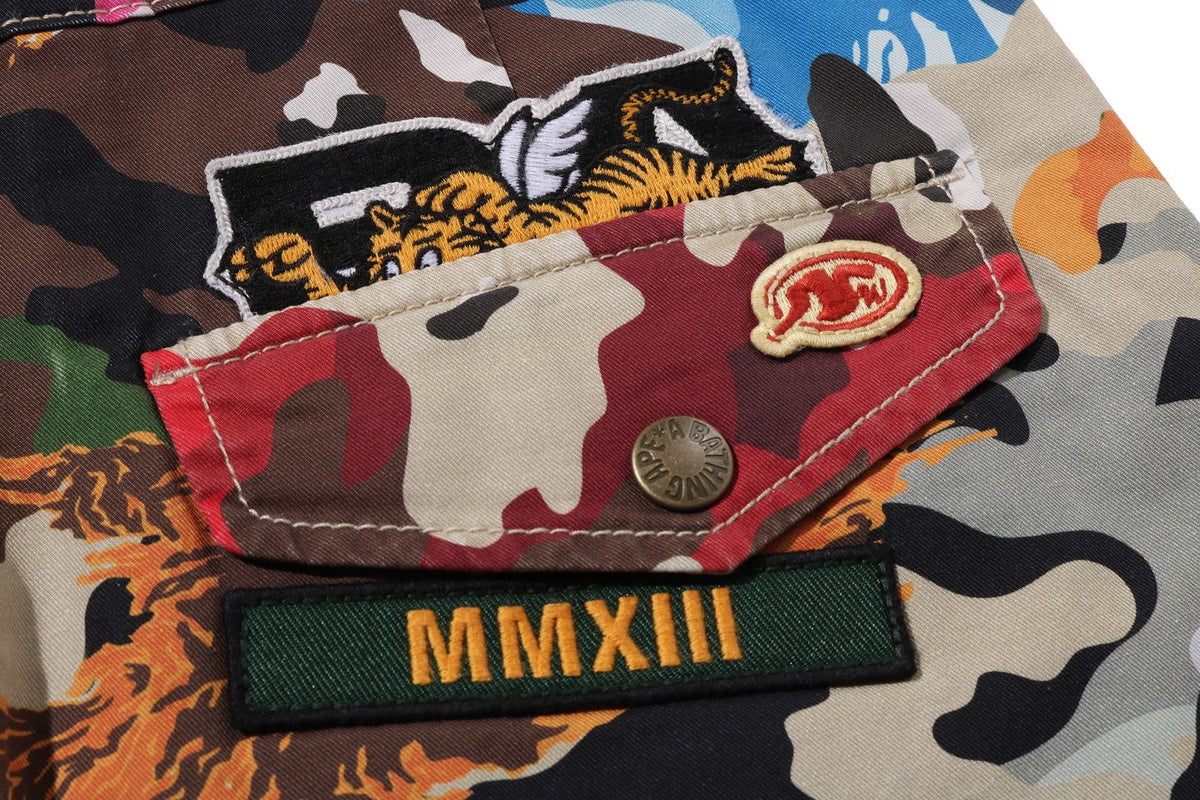 BAPE BAPE HYBRID CAMO MULTI LOGO SKIRT スカート 商品画像 6