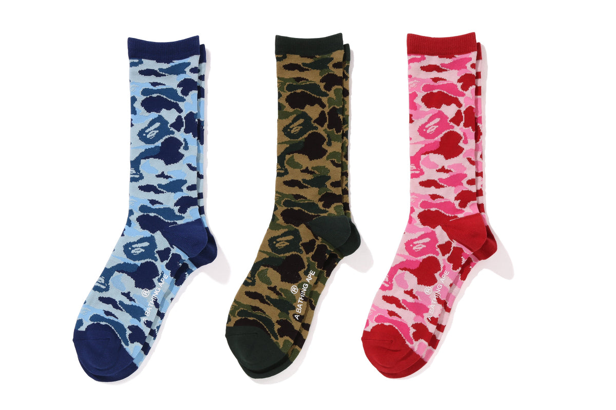 BAPE BAPE ABC CAMO JACQUARD SOCKS 靴下 商品画像 7