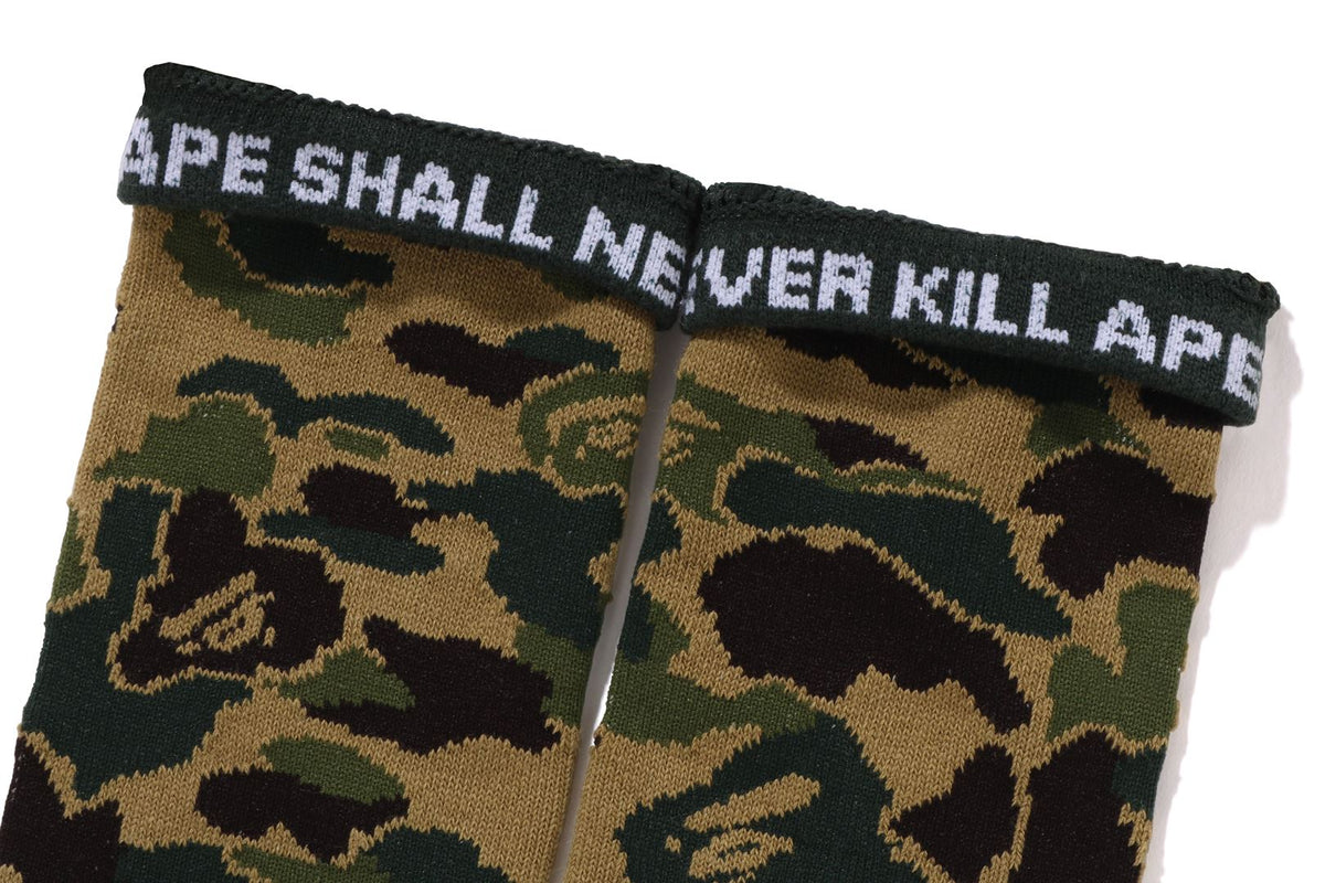 BAPE BAPE ABC CAMO JACQUARD SOCKS 靴下 商品画像 6
