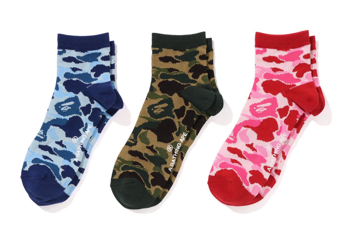 BAPE BAPE ABC CAMO ANKLE JACQUARD SOCKS 靴下 商品画像 7