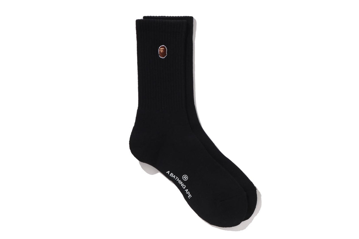 BAPE BAPE APE HEAD ONE POINT BAPE LOGO SOCKS 靴下 商品画像 2