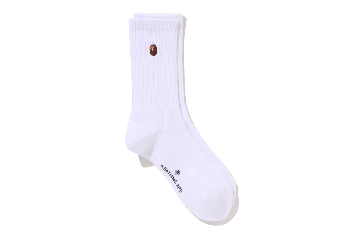 BAPE BAPE APE HEAD ONE POINT BAPE LOGO SOCKS 靴下 商品画像 6