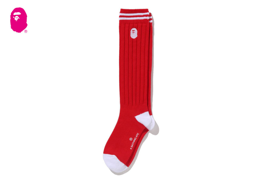 BAPE BAPE COLLEGE LONG SOCKS 靴下 商品画像 1