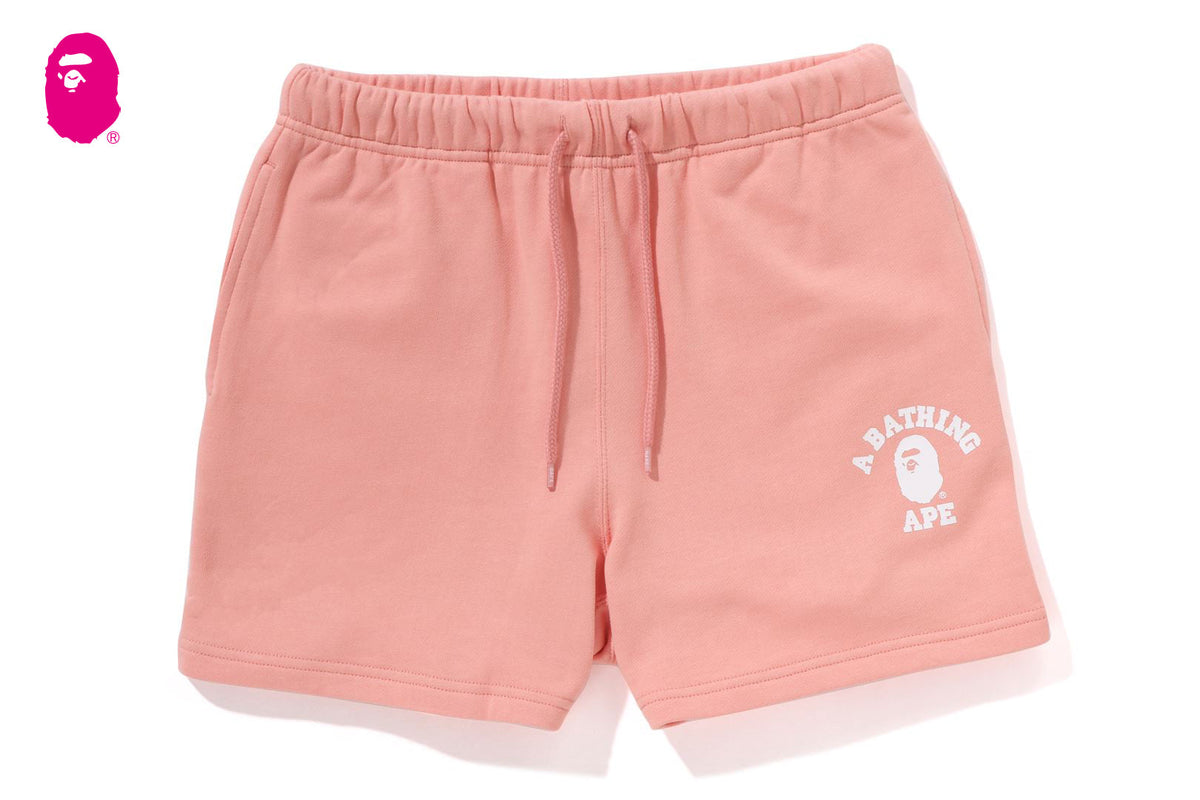 BAPE BAPE COLLEGE SWEAT SHORTS ショートパンツ 商品画像 1