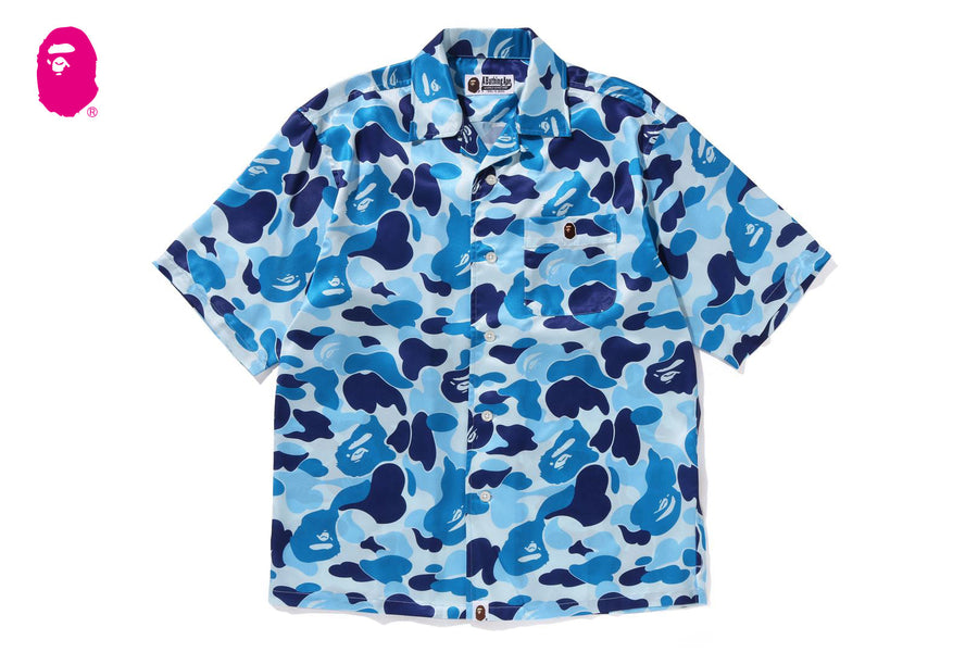 BAPE BAPE ABC CAMO OPEN COLLAR SHIRT シャツ 商品画像 1
