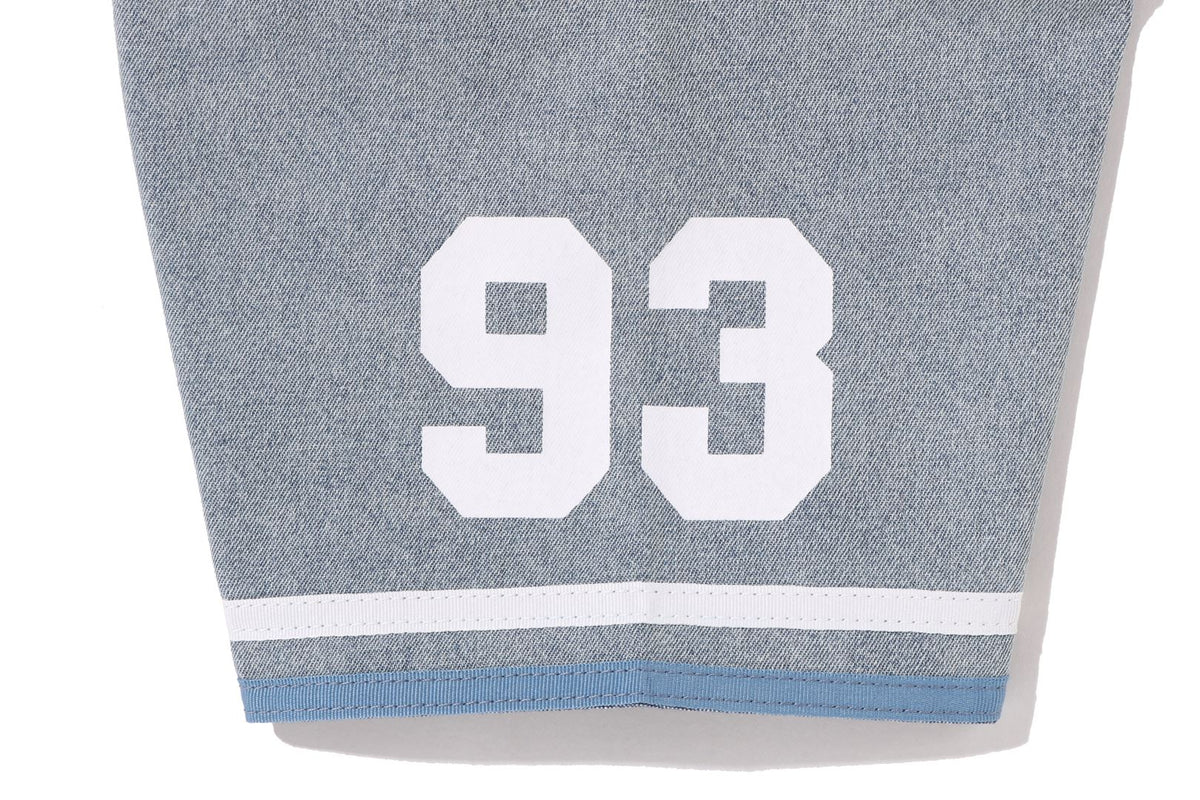 BAPE BAPE MULTI LOGO DENIM CROPPED BASEBALL SHIRT シャツ 商品画像 5