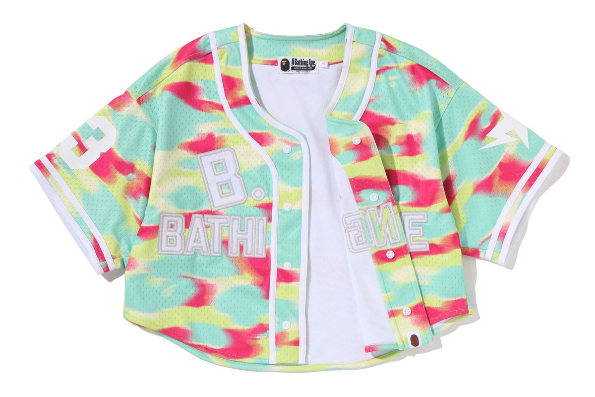 BAPE BAPE SCREEN CAMO MULTI LOGO BASEBALL SHIRT シャツ 商品画像 2