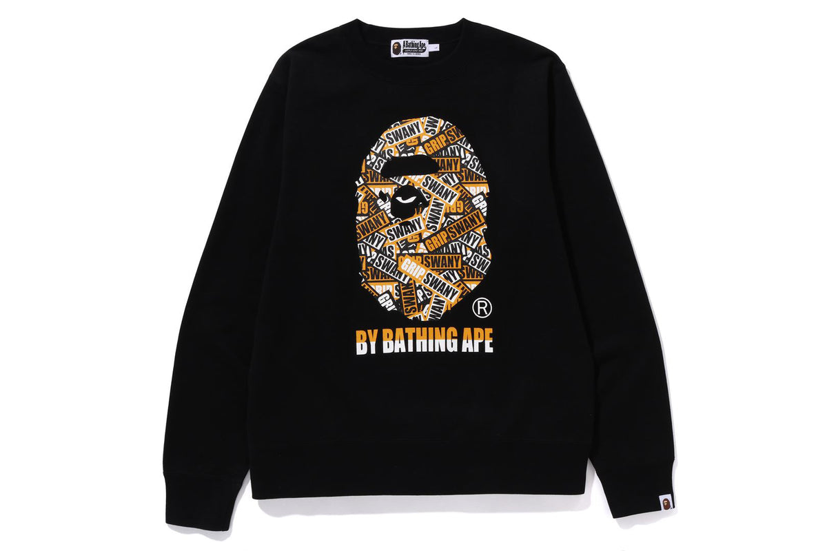 BAPE BAPE 【 BAPE X GRIP SWANY 】BY BATHING APE CREWNECK スウェットシャツ 商品画像 1