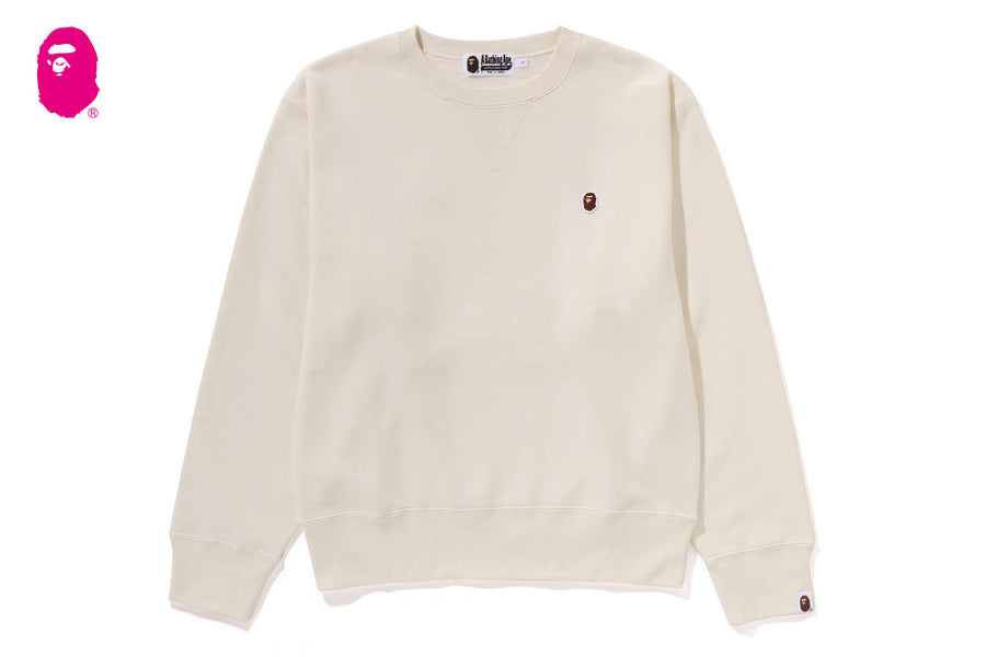 BAPE BAPE ONE POINT CREWNECK SWEATSHIRT スウェットシャツ 商品画像 1
