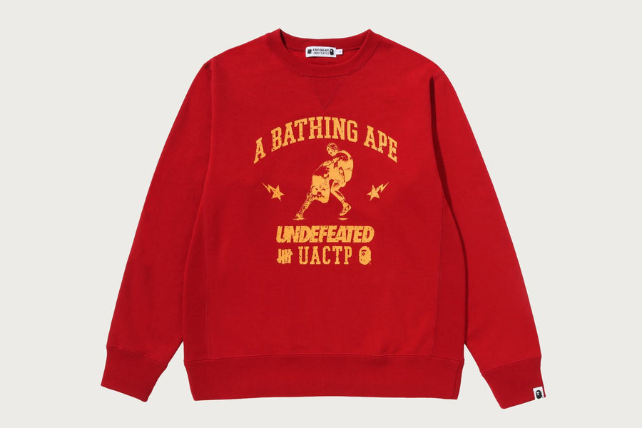 BAPE BAPE 【BAPE X UNDFTD】 CREWNECK SWEATSHIRT スウェットシャツ 商品画像 1