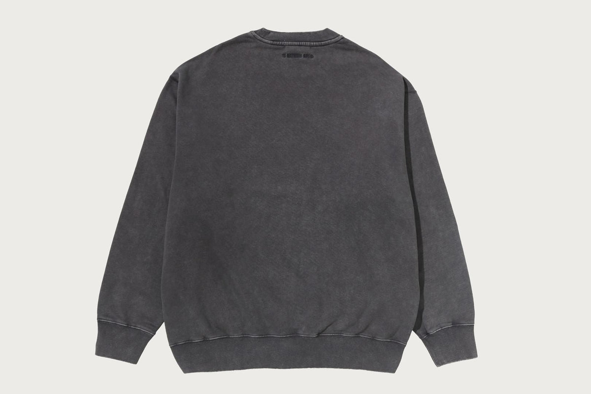 BAPE BAPE GARMENT DYED ONE POINT RELAXED FIT CREWNECK SWEATSHIRT スウェットシャツ 商品画像 2