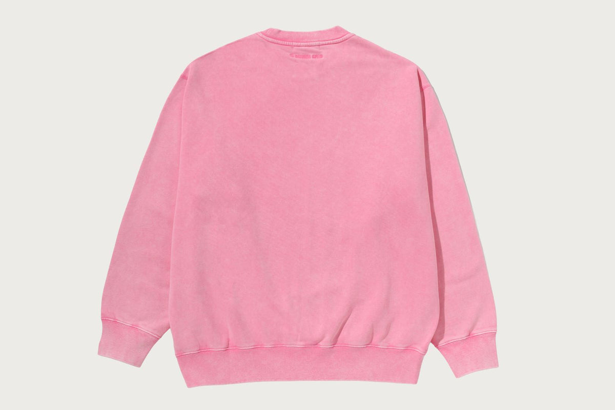 BAPE BAPE GARMENT DYED ONE POINT RELAXED FIT CREWNECK SWEATSHIRT スウェットシャツ 商品画像 10
