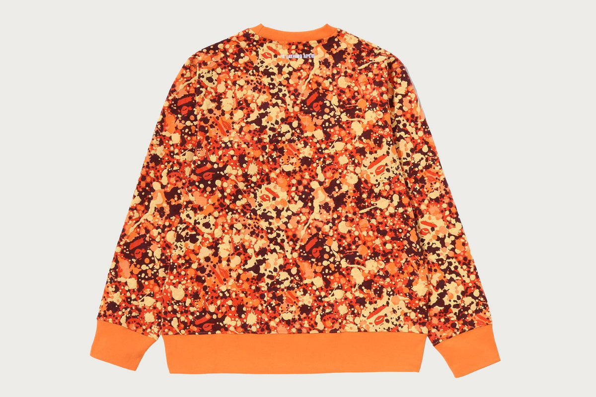 BAPE BAPE SPLASH CAMO BY BATHING APE CREWNECK SWEATSHIRT スウェットシャツ 商品画像 2