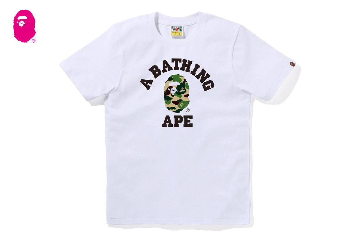 BAPE BAPE ABC CAMO COLLEGE TEE 半袖Tシャツ 商品画像 5