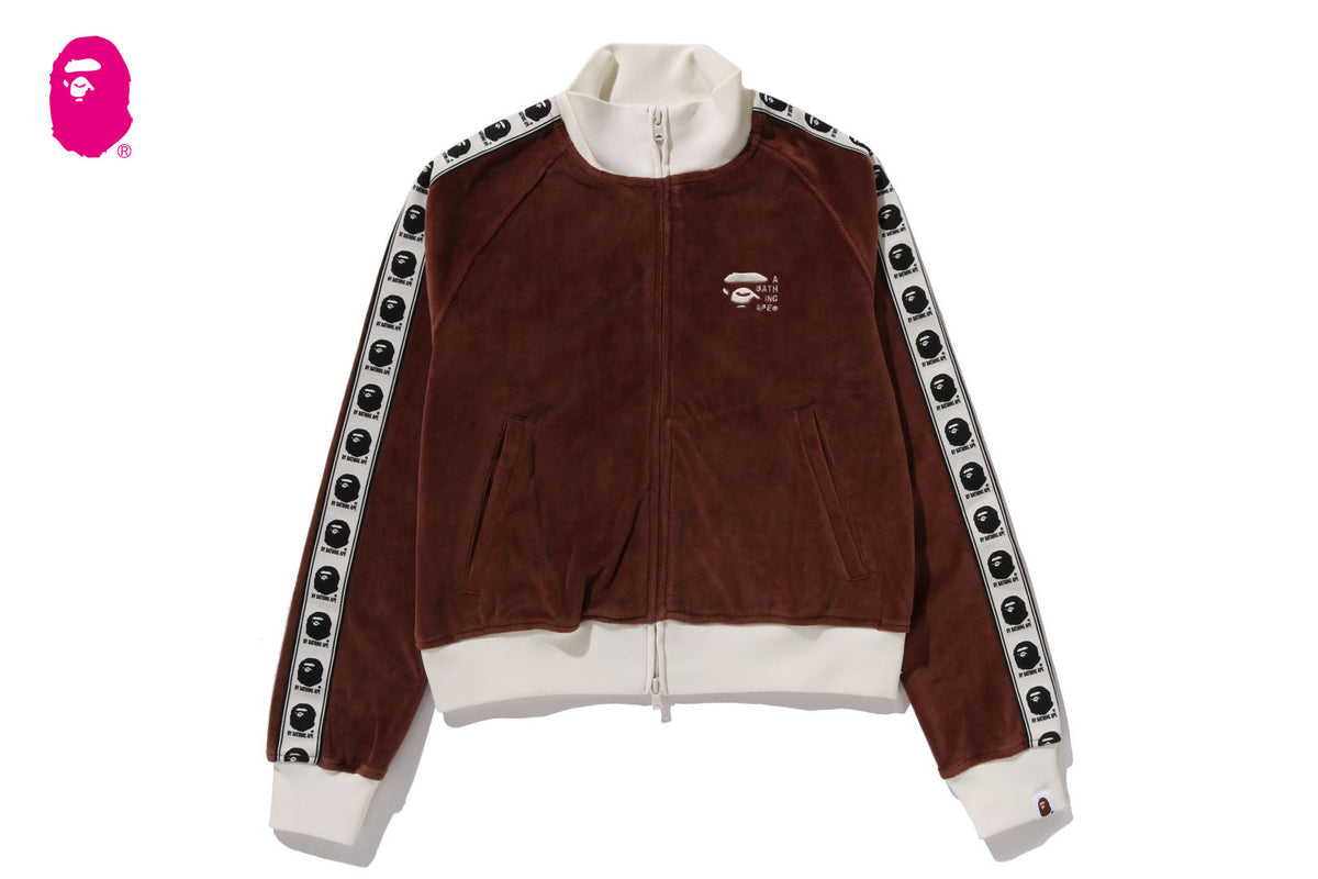 BAPE BAPE VELOUR TRACK JACKET ジャケット 商品画像 1