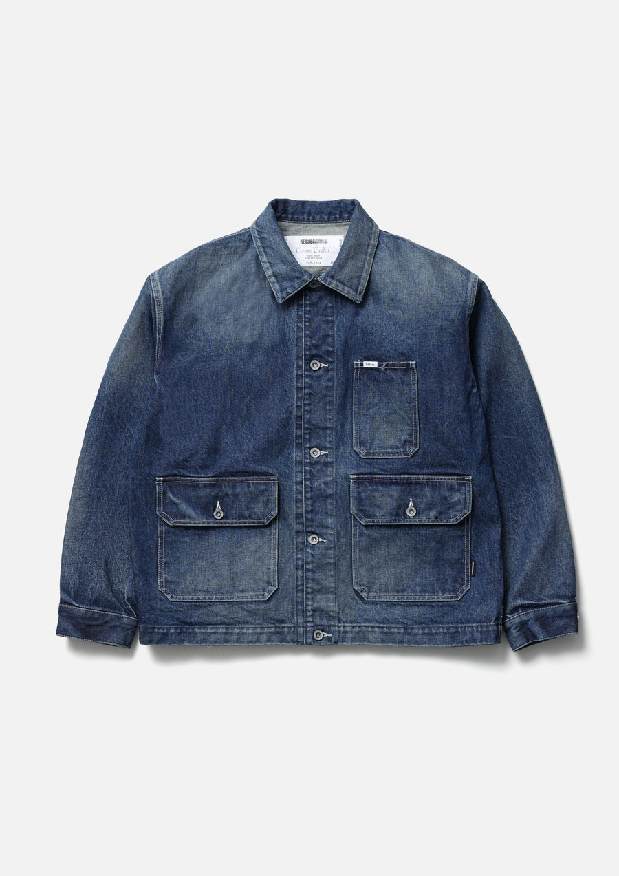 NEIGHBORHOOD NEIGHBORHOOD WASHED DENIM ENGINEER JACKET デニムジャケット 商品画像 1