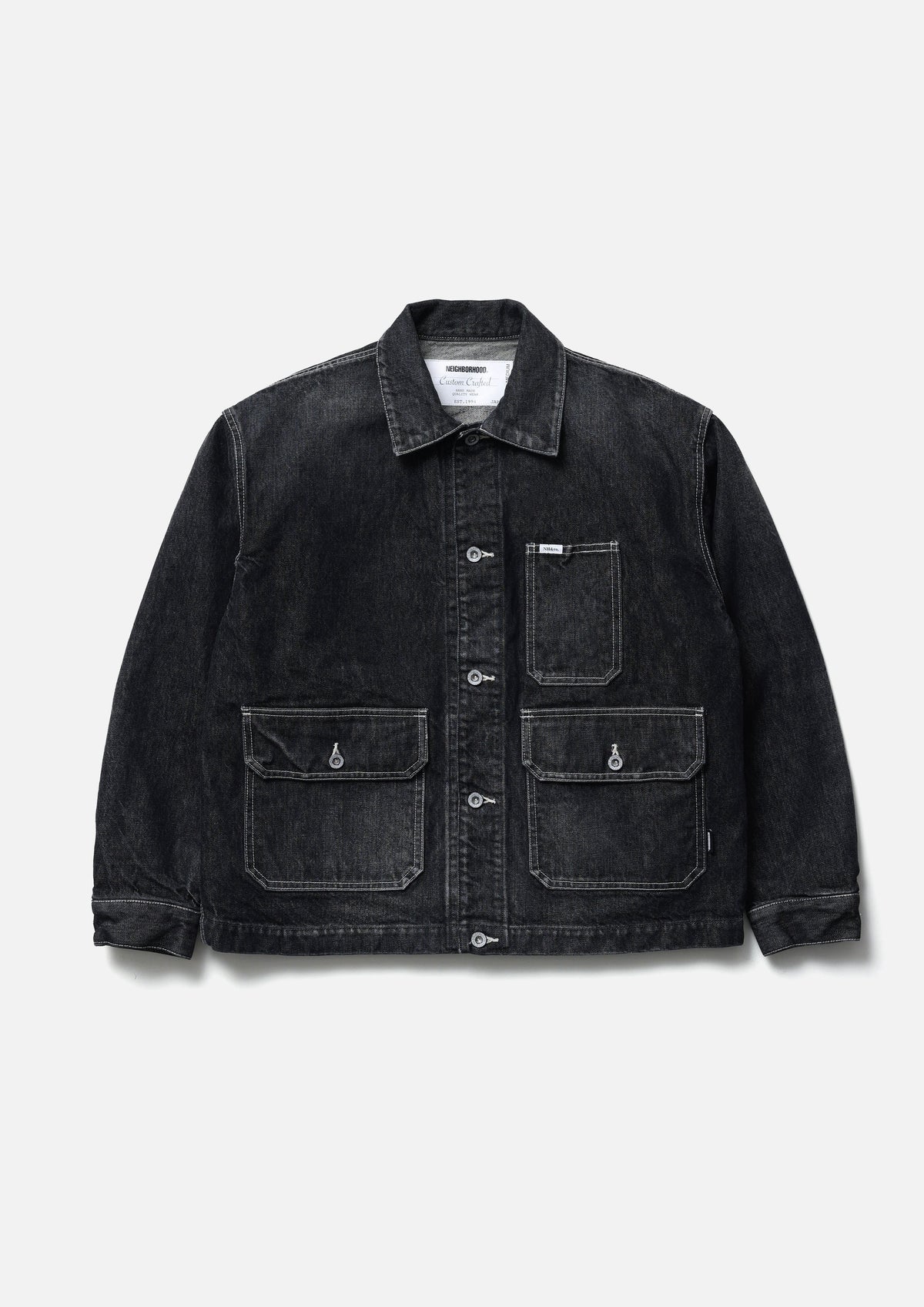NEIGHBORHOOD NEIGHBORHOOD WASHED DENIM ENGINEER JACKET デニムジャケット 商品画像 2