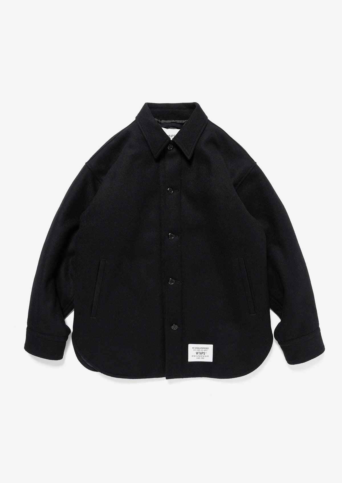 WTAPS WTAPS WCPO / JACKET / WONY. MELTON メルトン シャツジャケット 商品画像 1
