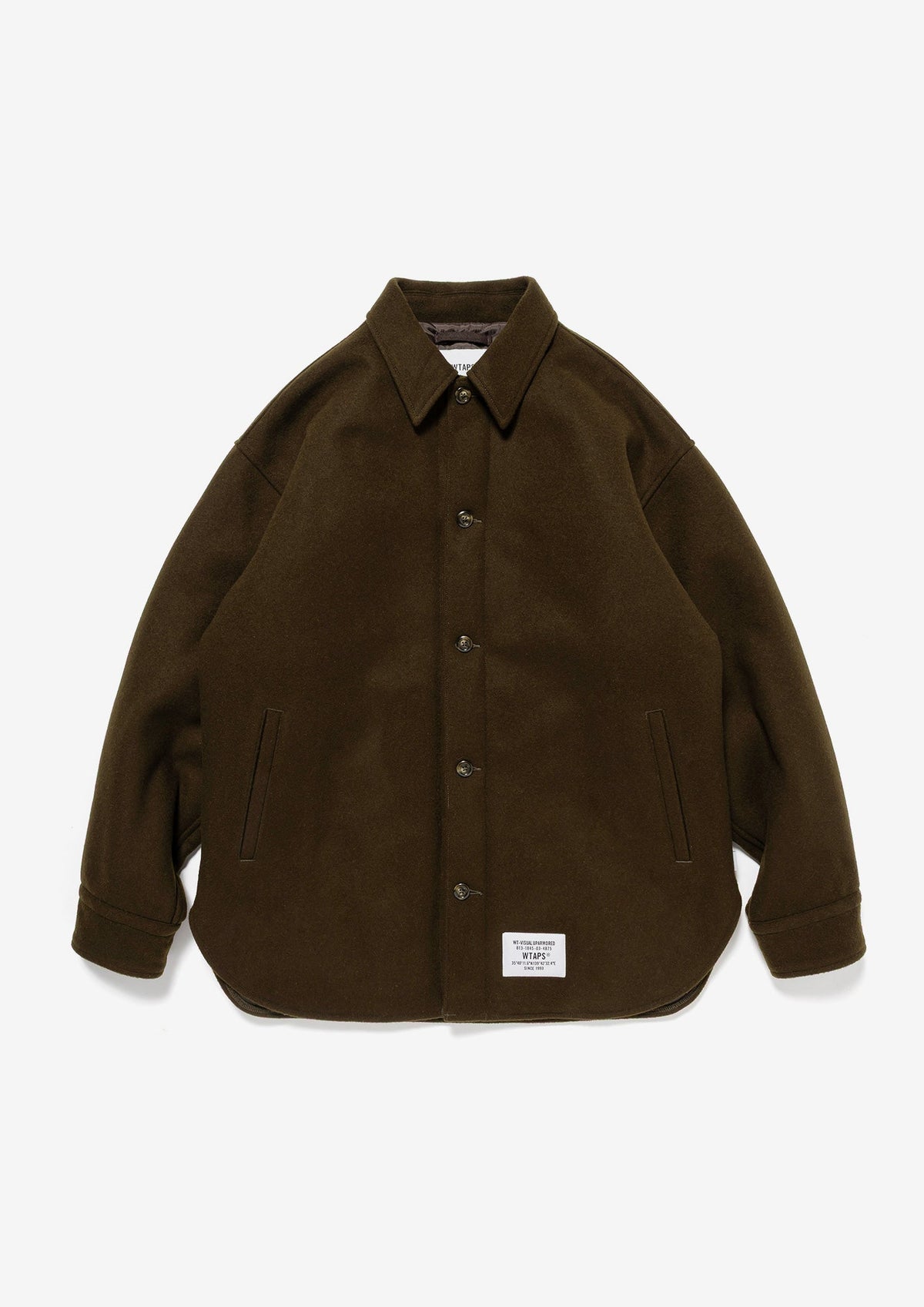 WTAPS WTAPS WCPO / JACKET / WONY. MELTON メルトン シャツジャケット 商品画像 3
