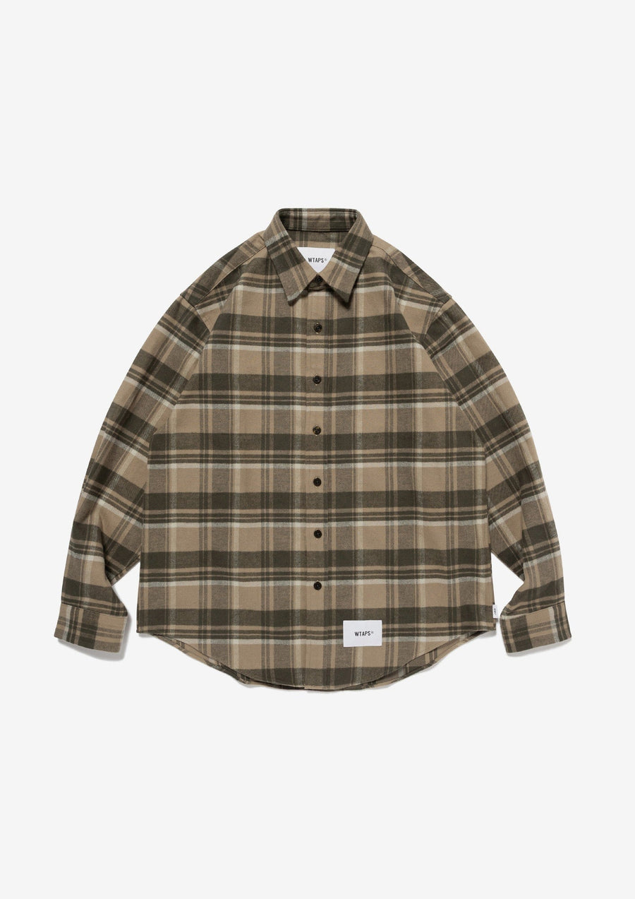WTAPS WTAPS TXT 02 / LS / COTTON. FLANNEL. TEXTILE シャツ 商品画像 1