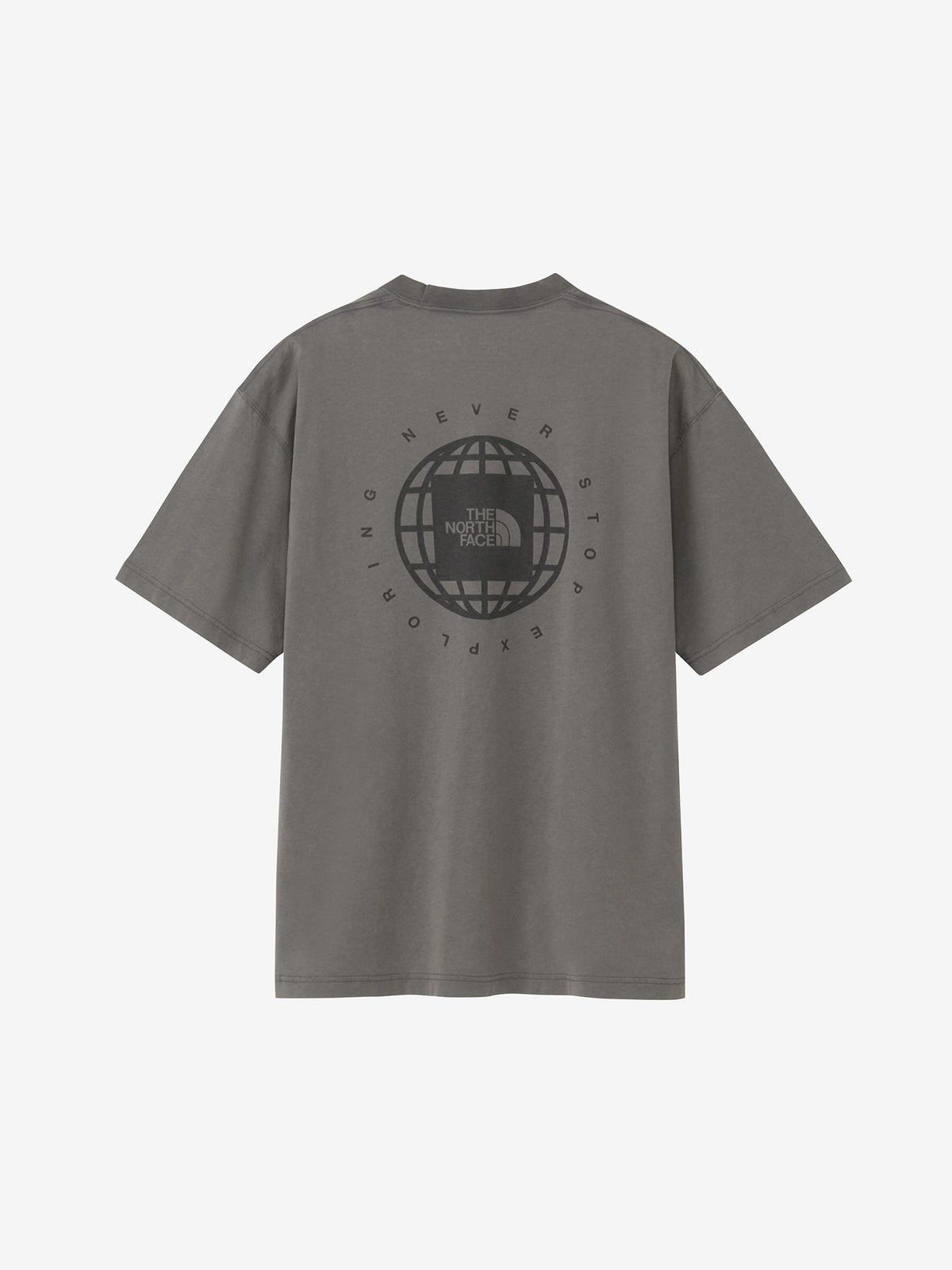 THE NORTH FACE(ザ・ノース・フェイス) ｜ショートスリーブウォッシュドジオスクエアロゴティー（ユニセックス）｜品番：NT82643｜画像2