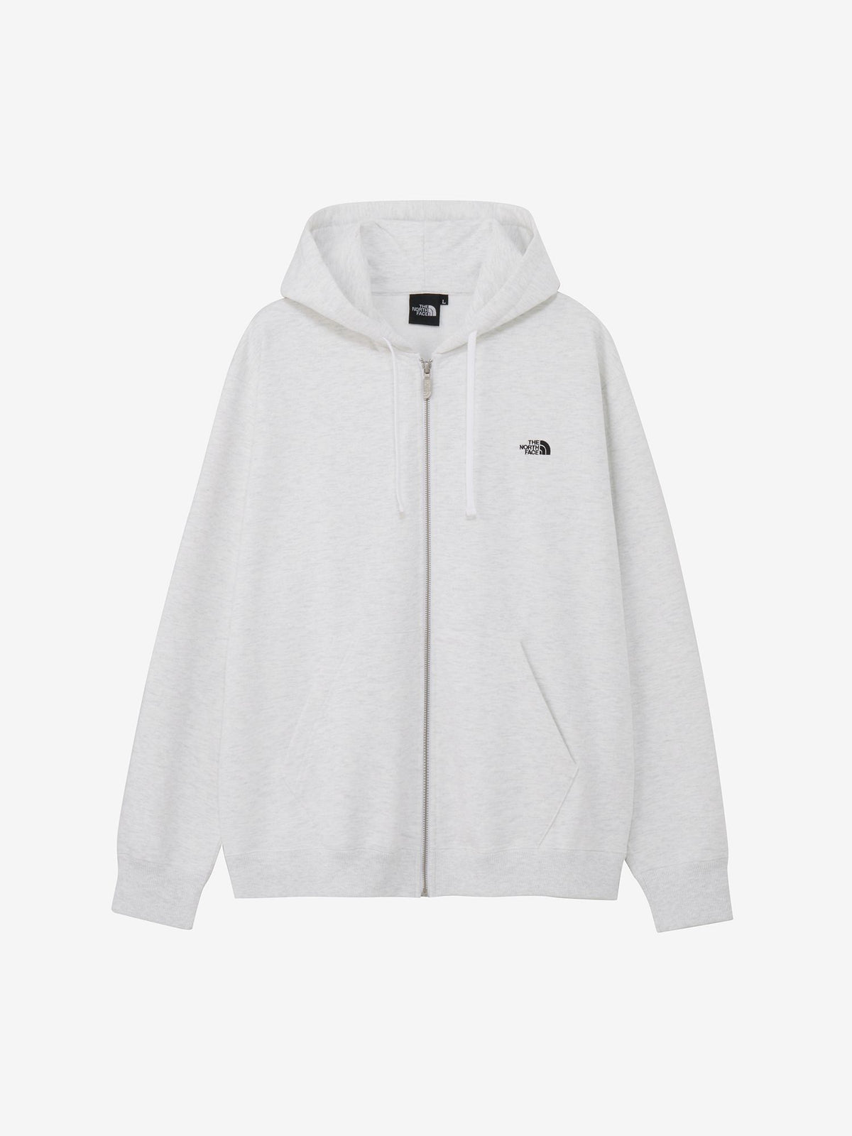 THE NORTH FACE(ザ・ノース・フェイス) ｜スモールロゴヘザースウェットフルジップフーディ（ユニセックス）｜品番：NT62639｜画像2