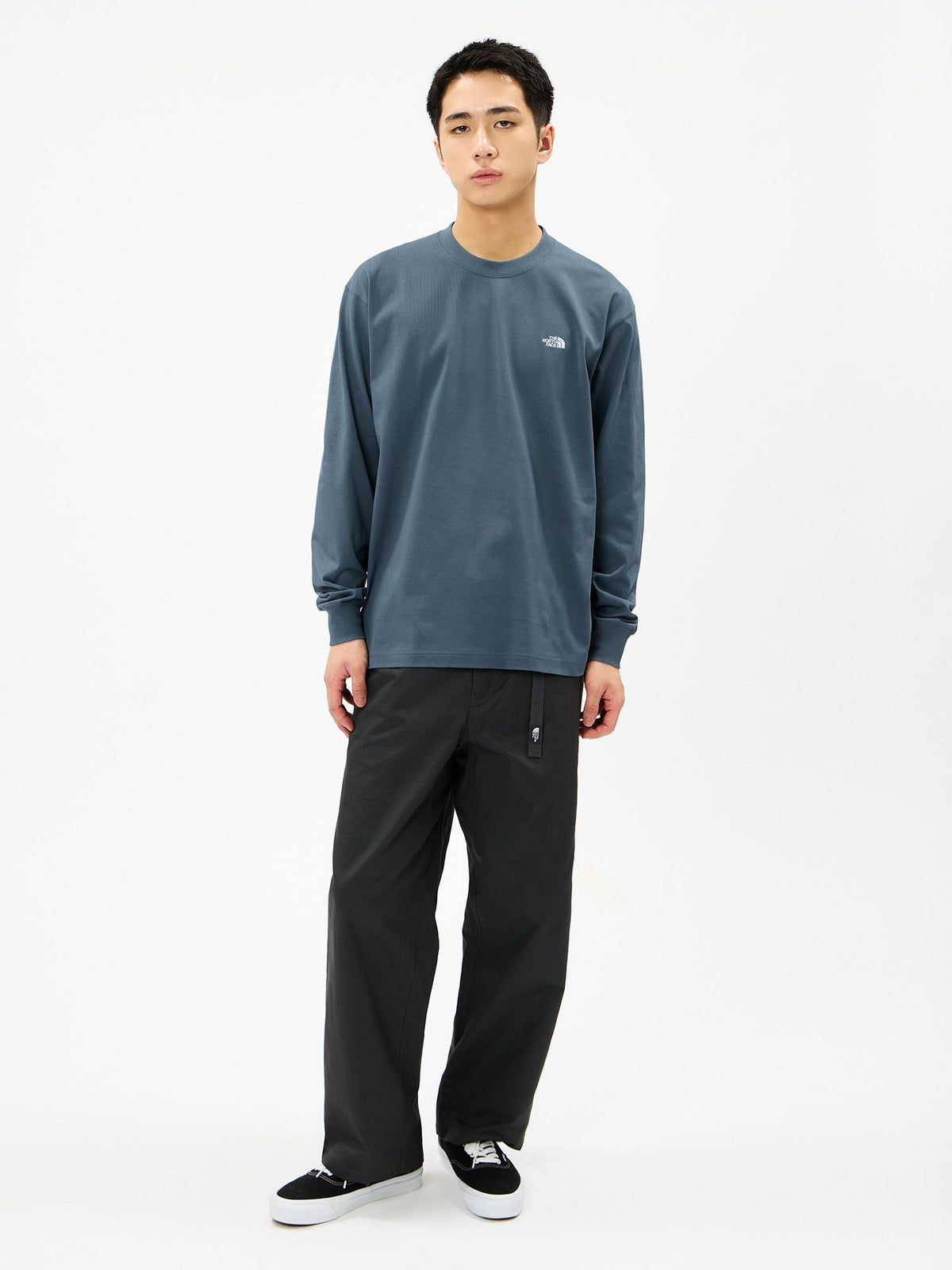 THE NORTH FACE(ザ・ノース・フェイス) ｜ロングスリーブフラッシュドライヌプシコットンティー（ユニセックス）｜品番：NT32535｜画像1