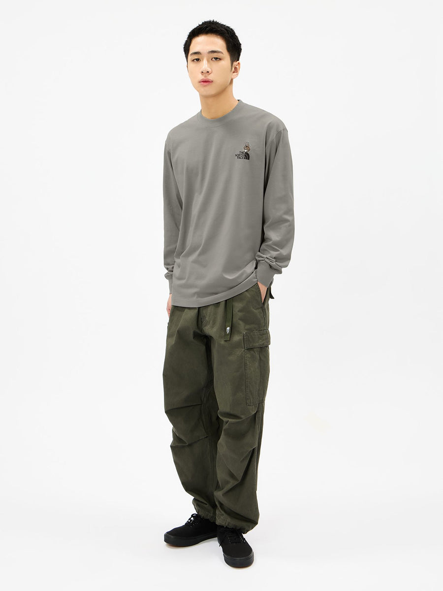 THE NORTH FACE(ザ・ノース・フェイス) ｜ロングスリーブフラッシュドライズーピッカーティー（ユニセックス）｜品番：NT82645｜画像1