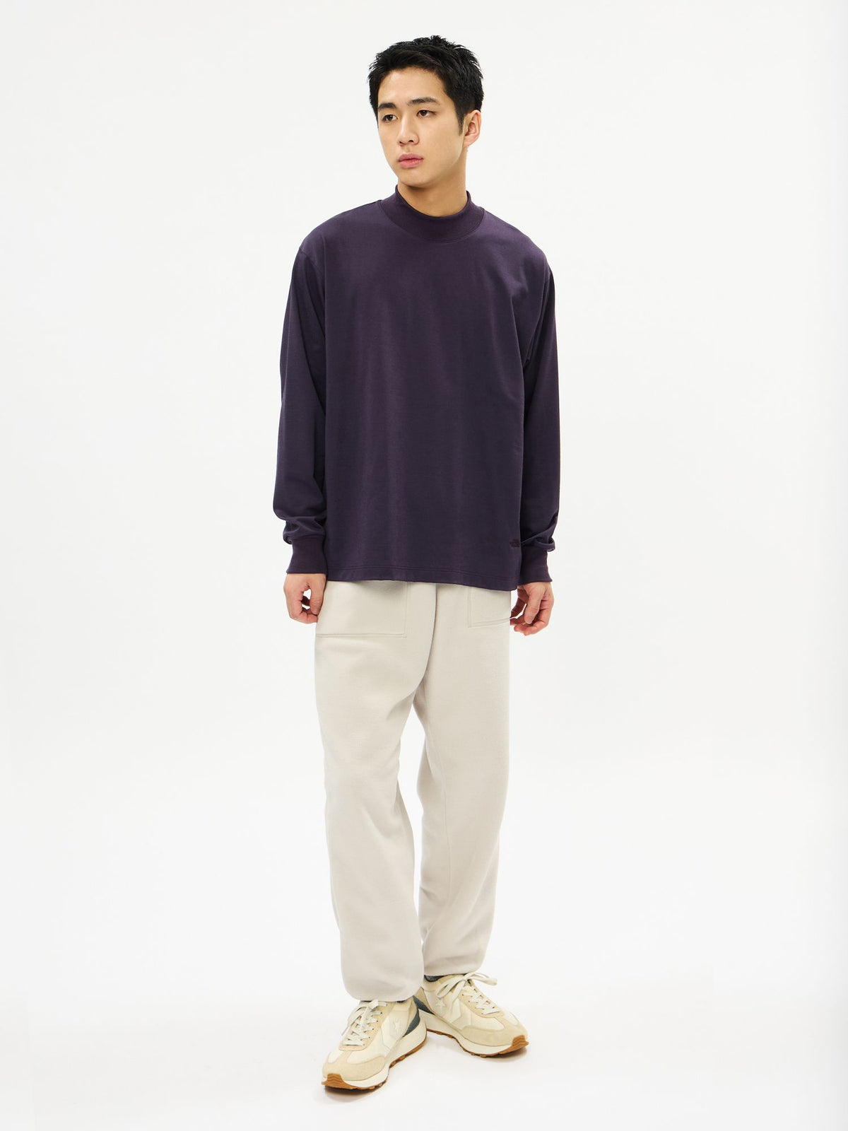 THE NORTH FACE(ザ・ノース・フェイス) ｜ウールスケープロングスリーブティー（ユニセックス）｜品番：NT12663R｜画像1
